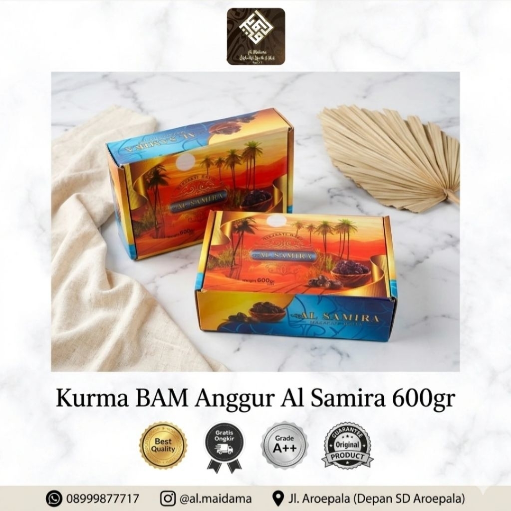 Kurma BAM Anggur Al Samira 600gr