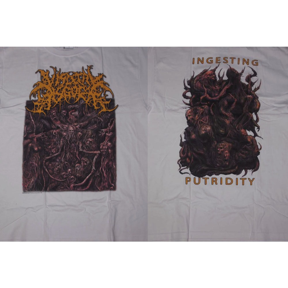 TS – VISCERAL DISGORGE – Ingesting Putridity – White