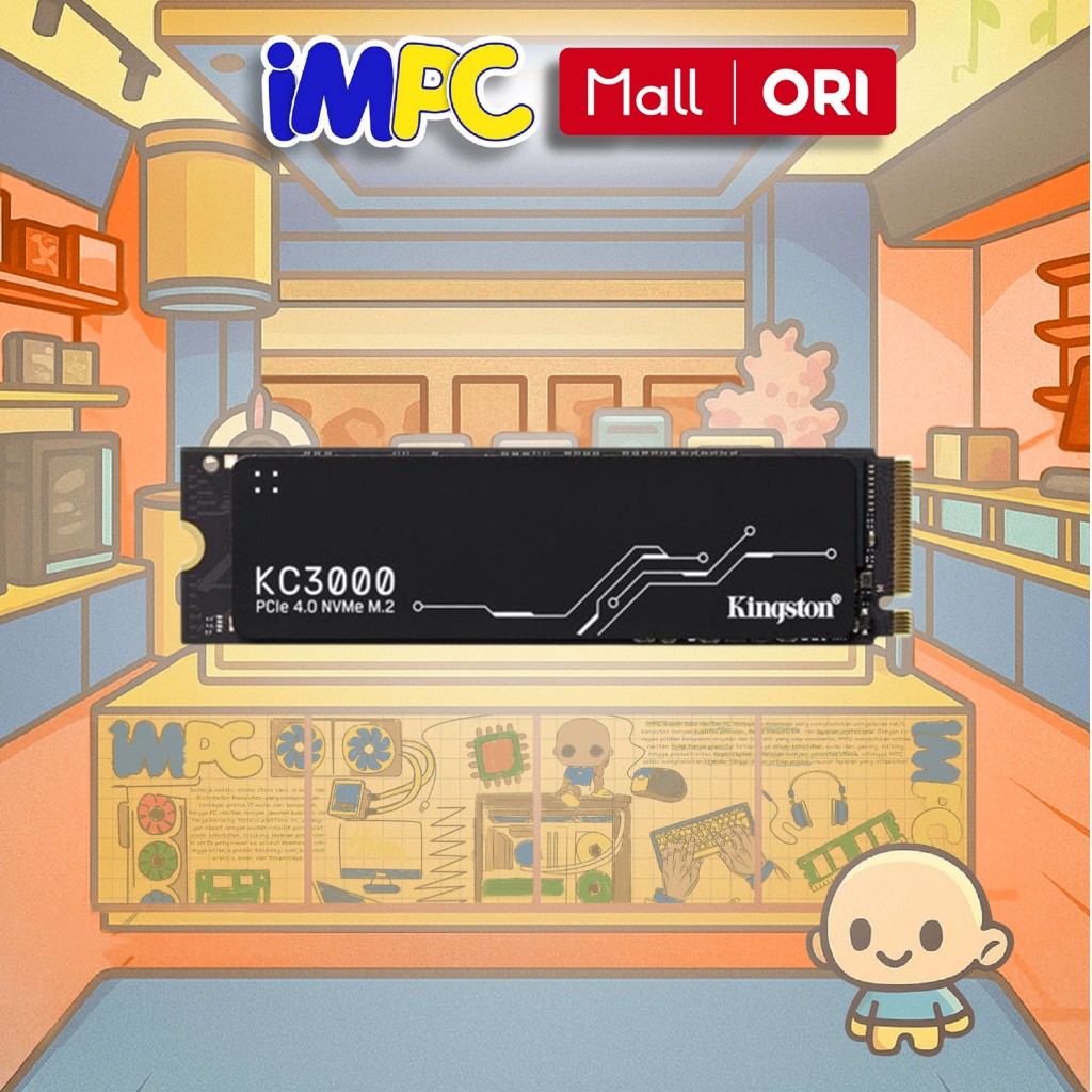 Kingston KC3000 PCIe 4.0 NVMe M.2 SSD 1024GB / SSD 1TB