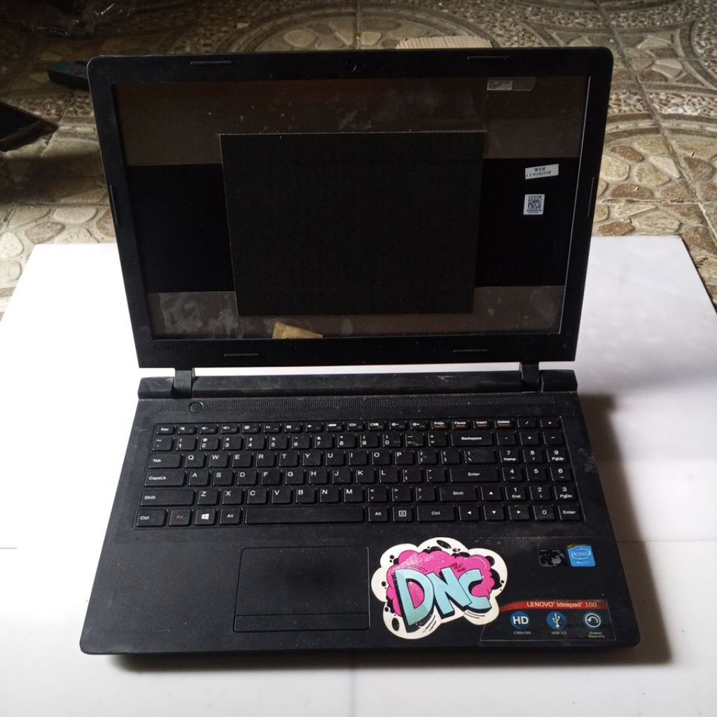 Casing laptop Lenovo Ideapad 100-15 IBY Fullset
