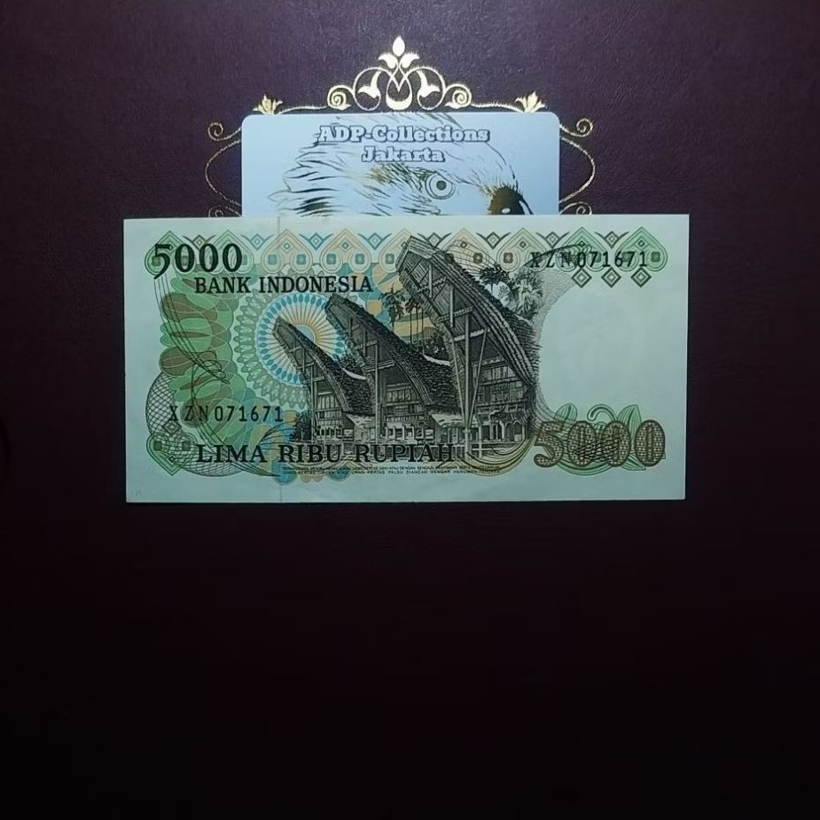 Uang Kuno 5000 Asah Intan Seri X