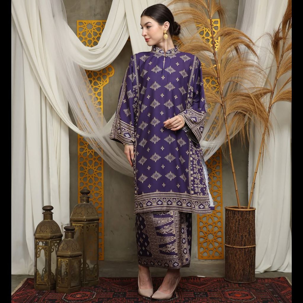 Kebaya Purple | Kebaya Ungu | Kebaya Premium | Kebaya Wisuda | Kebaya Modern | Kebaya Wanita | Baju 