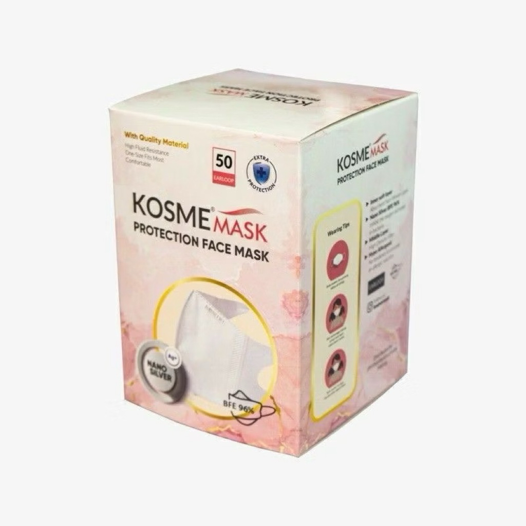 KosmeMask Masker Kosme Fitmask MS Glow - Masker Nano Silver Masker Medis Duckbill