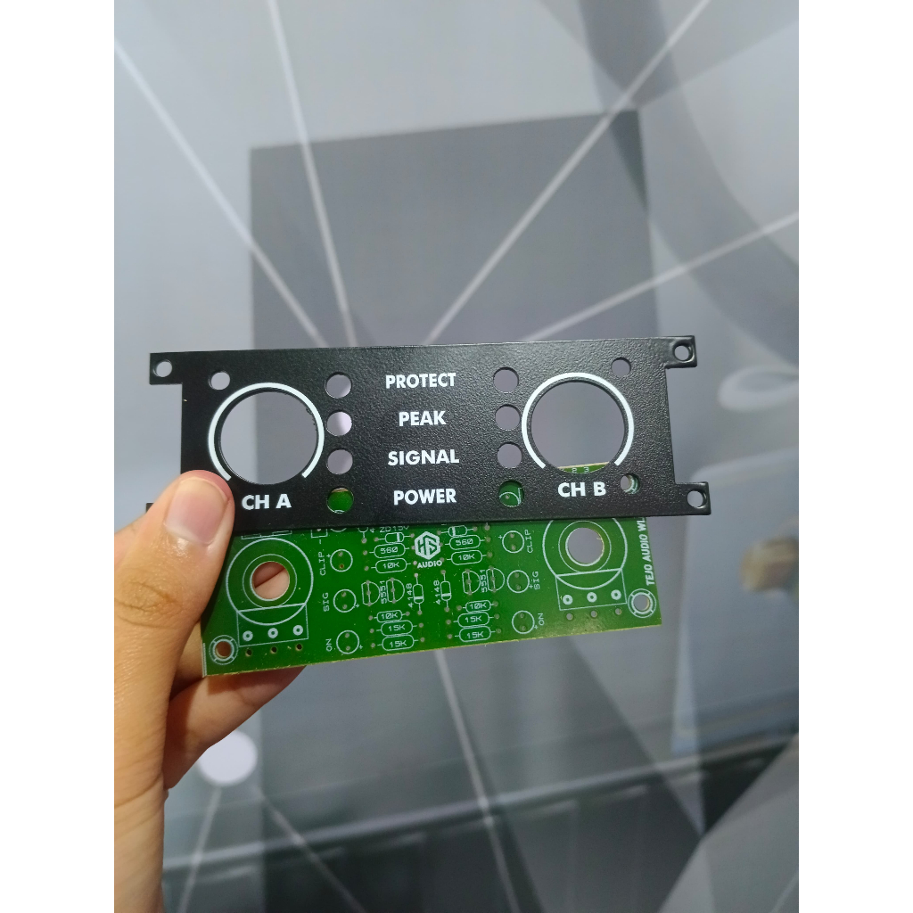 PCB + PLAT POTENSIO + HANDLE 2U & 3U