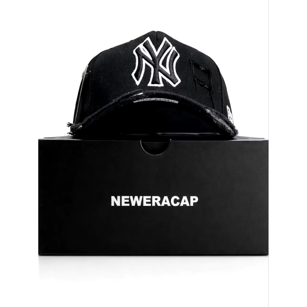Lagi Trending Topi Baseball Import Sobek Sobek Team MLB//Produk Distro Original Premium Unisex Pria/
