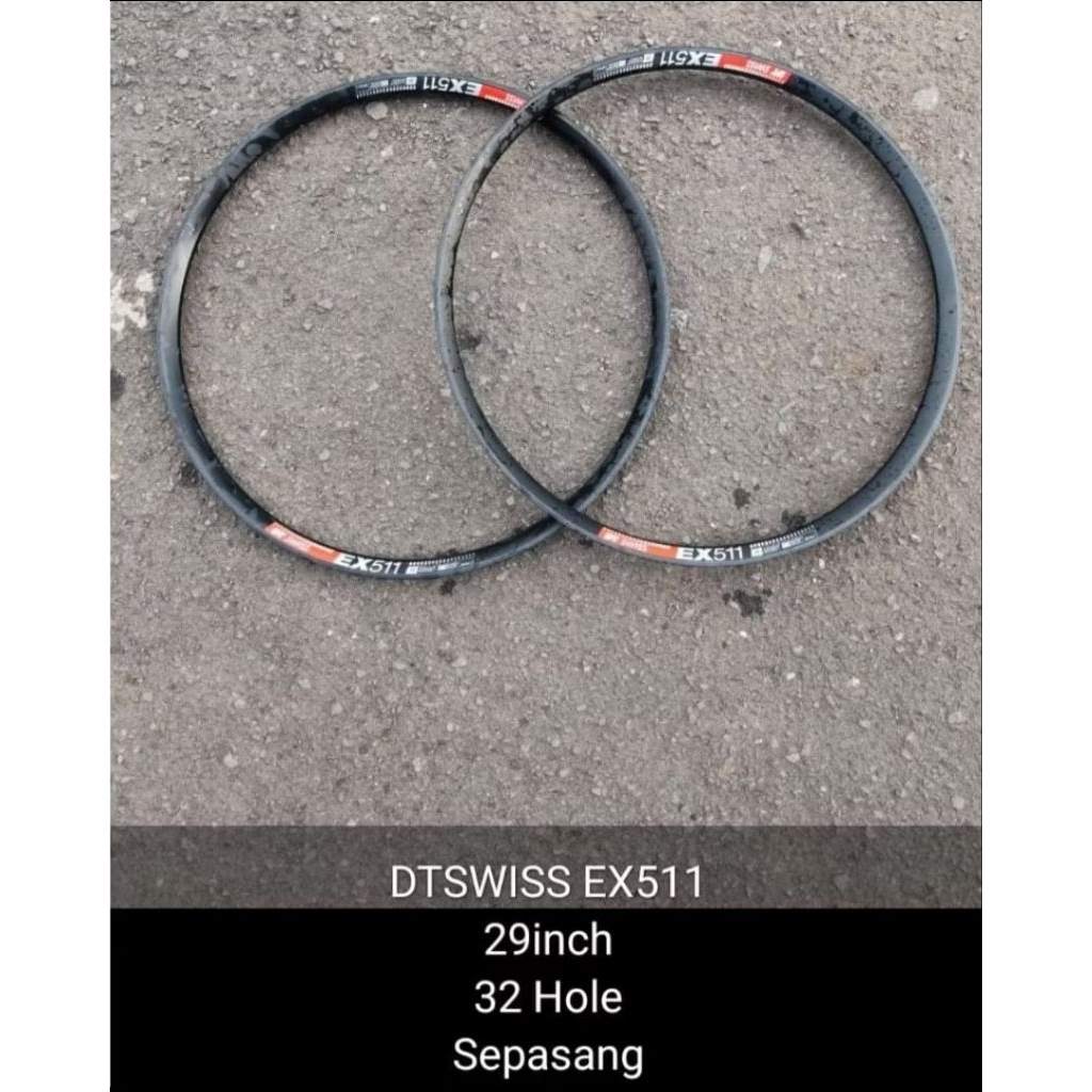 Rims DT Swiss Ex511 32H 29 inchi DT Swiss Ex 511