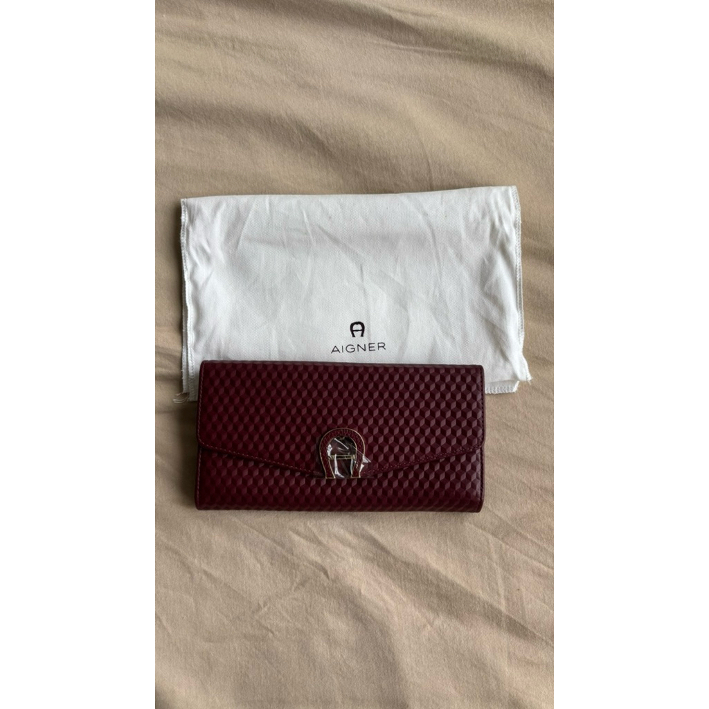 Dompet Aigner Original trifold