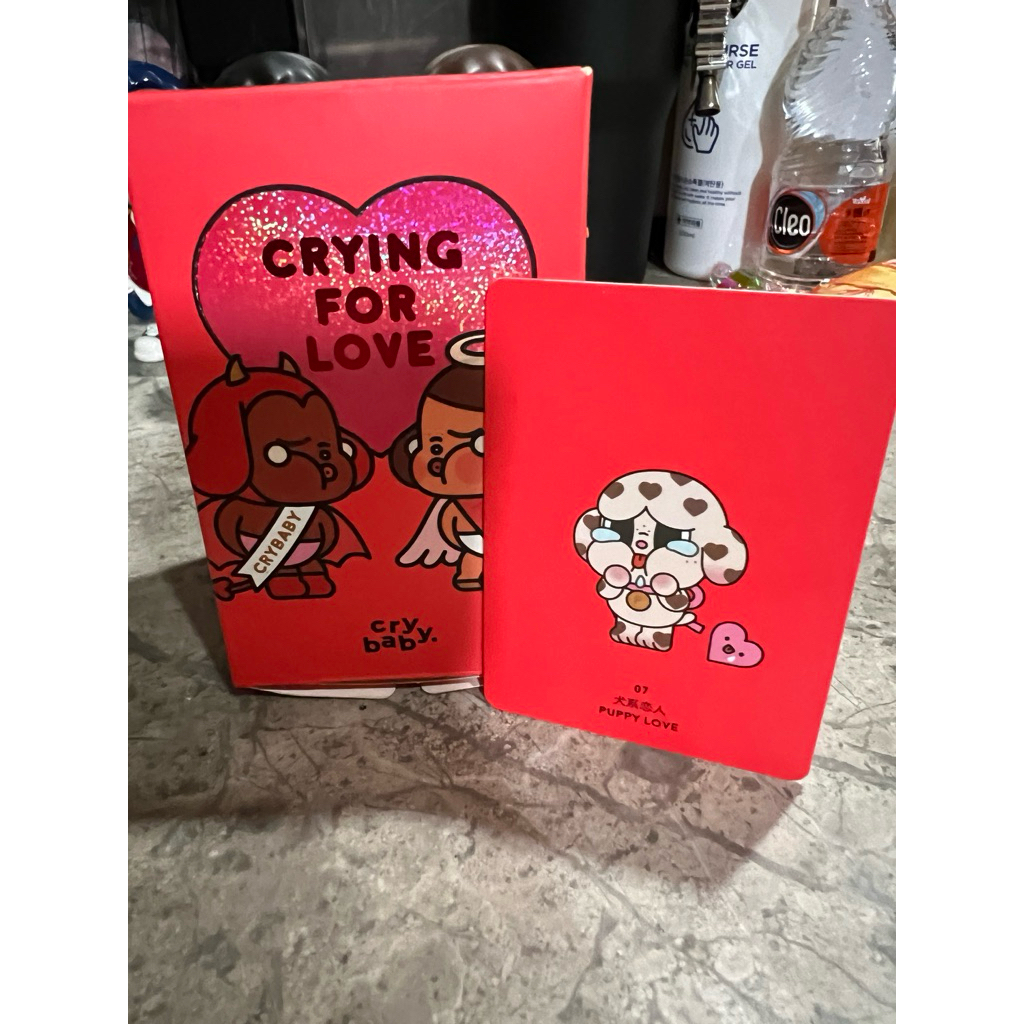 crybaby crying again puppy love