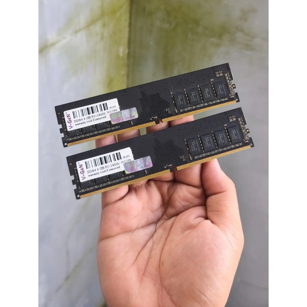 RAM VGEN 8GB (2X4) DDR4 2400MHz - LIFETIME GARANSI