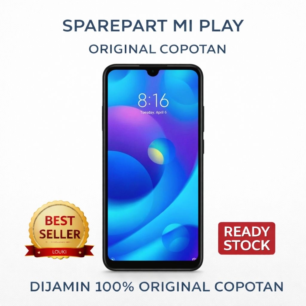 Sparepart Mi Play Original Copotan