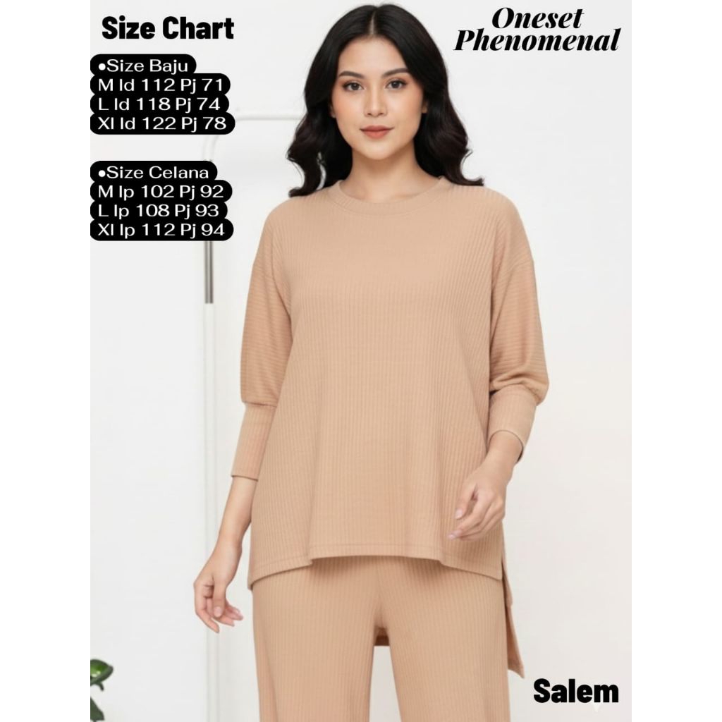 Setelan Phenomenal /setelan wanita /Set wanita viral /Set phenomenal wanita / momkikids