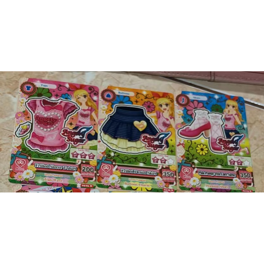 Aikatsu Ichigo Frilled Set Normal Card