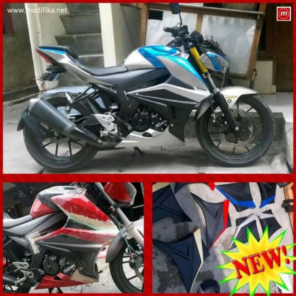 Half Fairing Sayap Custom Suzuki Gsx S150