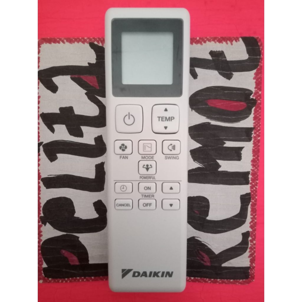 REMOTE AC DAIKIN INVERTER NUSANTARA ORIGINAL TERLENGKAP