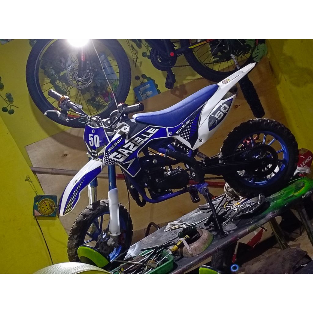 Motor Trail Mini 2 tak 50 cc GAZELLE