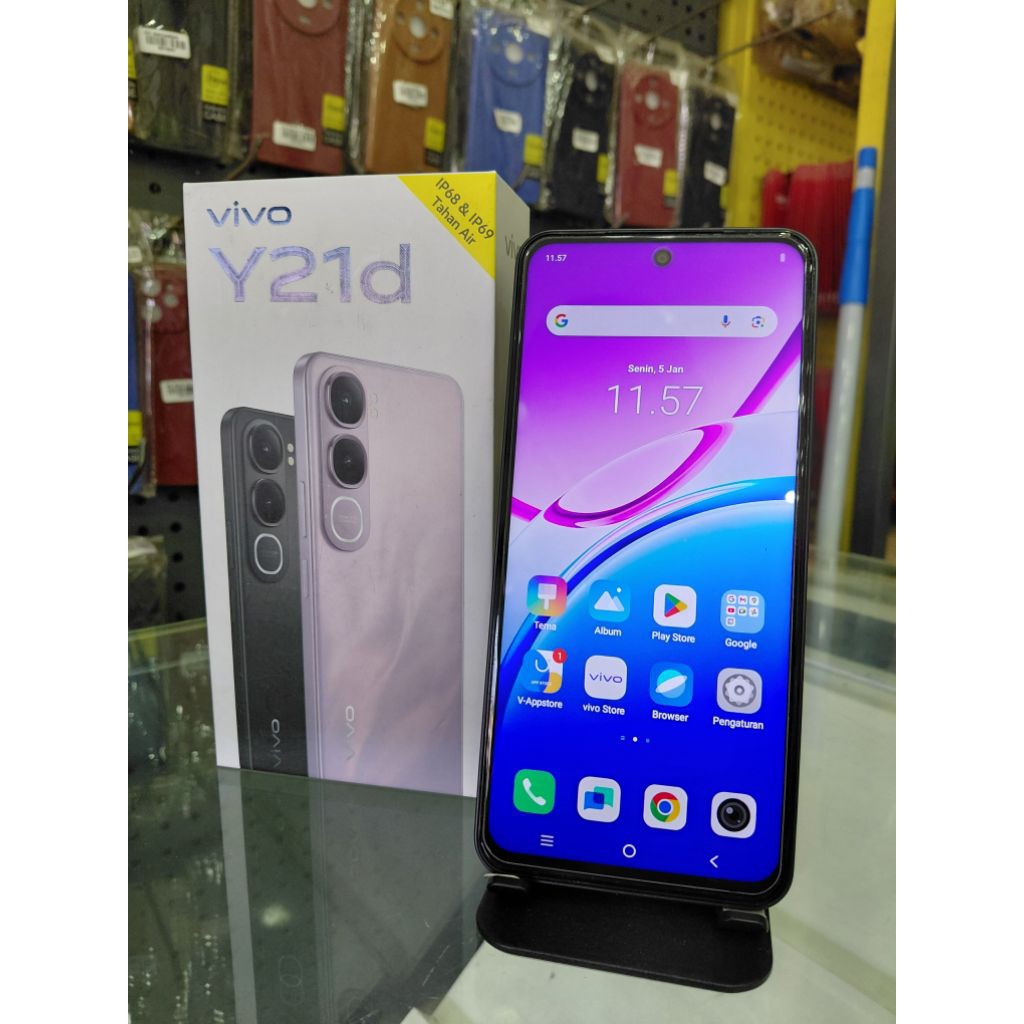 Vivo Y21D Ram 4+4/128GB