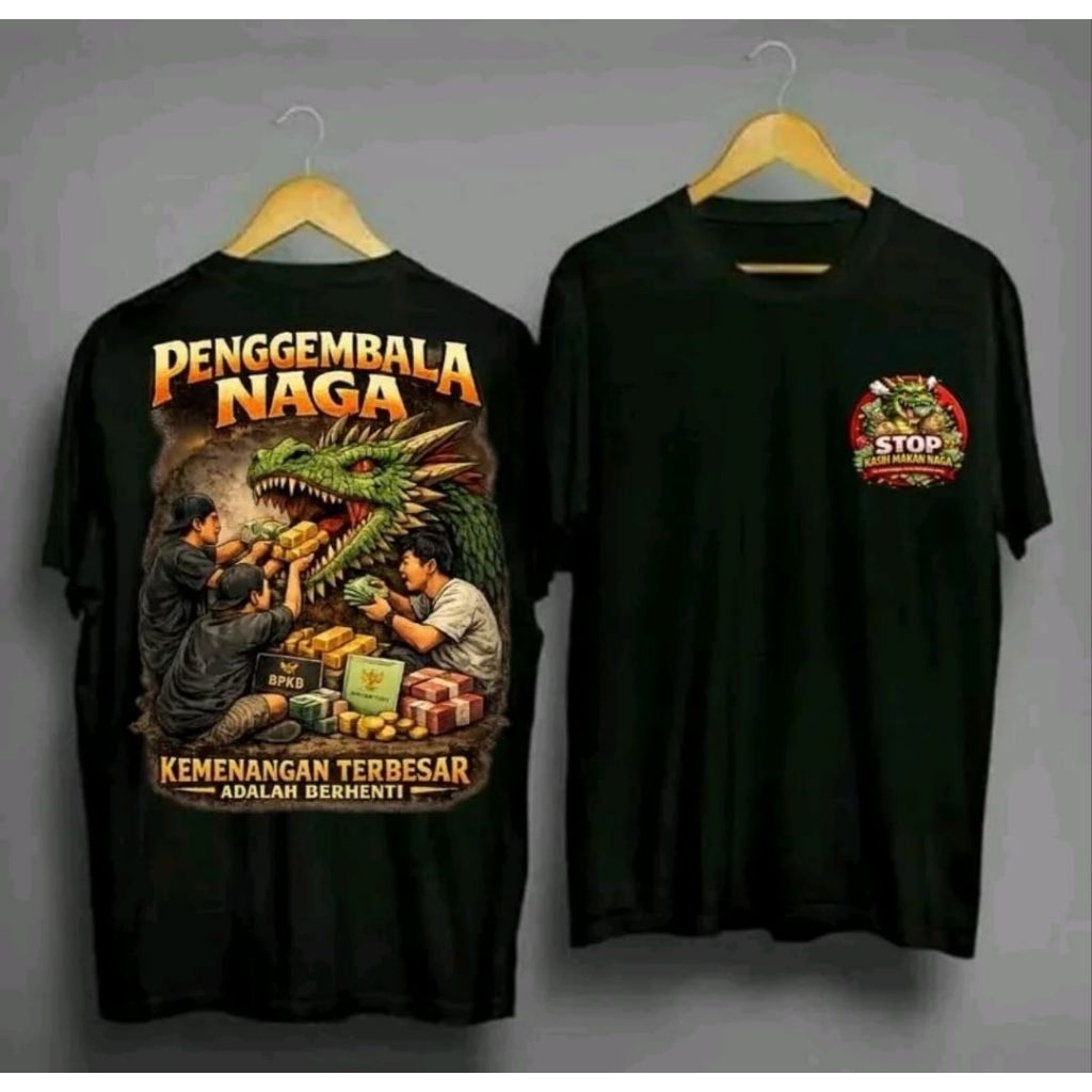 KAOS Penggembala Naga T-Shirt Distro Unisex