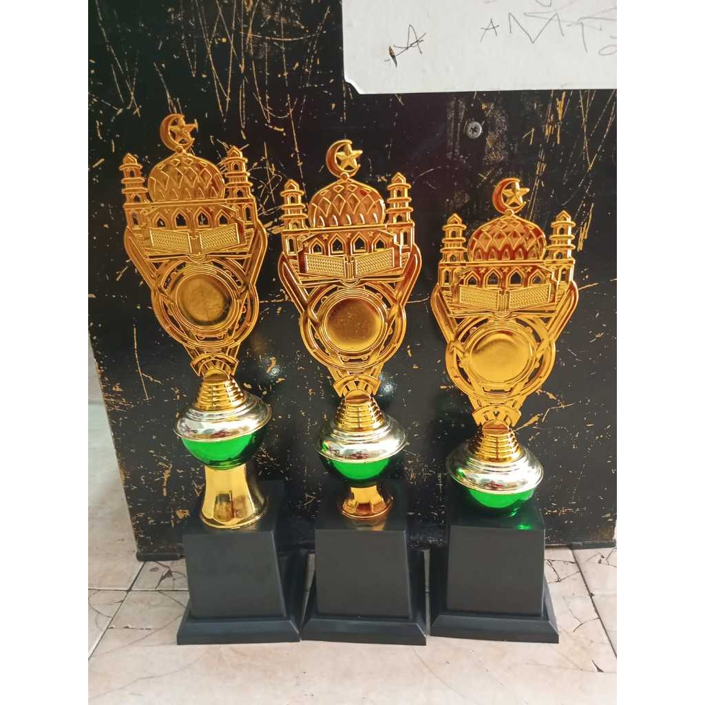 PIALA SET 123 MESJID PESANTREN RAMADHAN MTQ KHATAM QUR'AN AZAN MTQ
