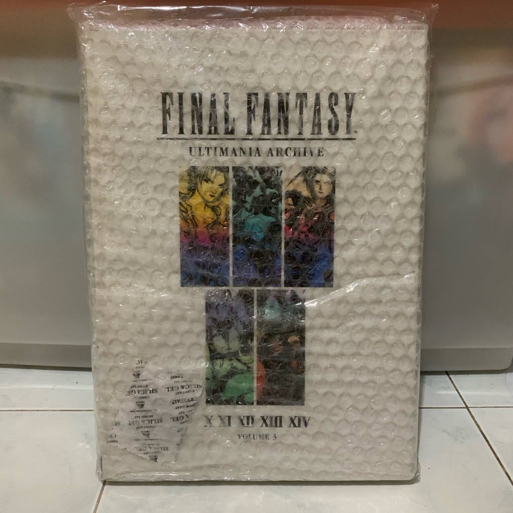 Final Fantasy Ultimania Archive Volume 3 (X,XI,XIII,XIV) - artbook (preloved/second/bekas)