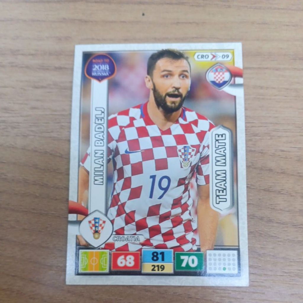 kartu bola panini xl adrenalyn road to world cup 2018 Kroasia