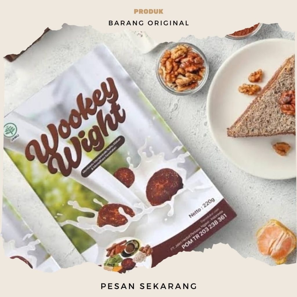 Wookey Wight Original Susu Herbal Penambah Berat Badan