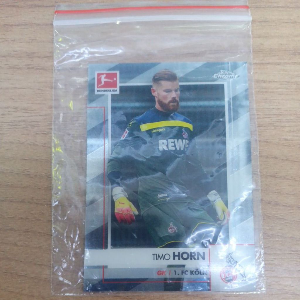 kartu bola topps chrome Bundesliga 2021 FC Koln