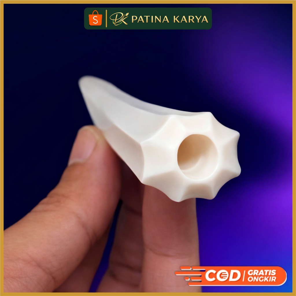 Pipa Once Tulang Sapi Asli Bentuk Bervariasi Panjang Bermacam