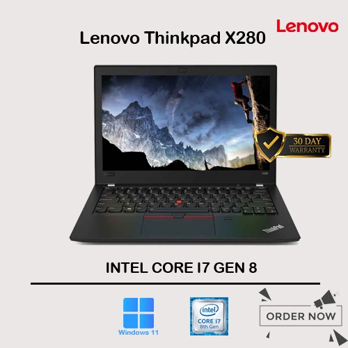 Laptop Lenovo ThinkPad X280 / Core i7 Gen 8