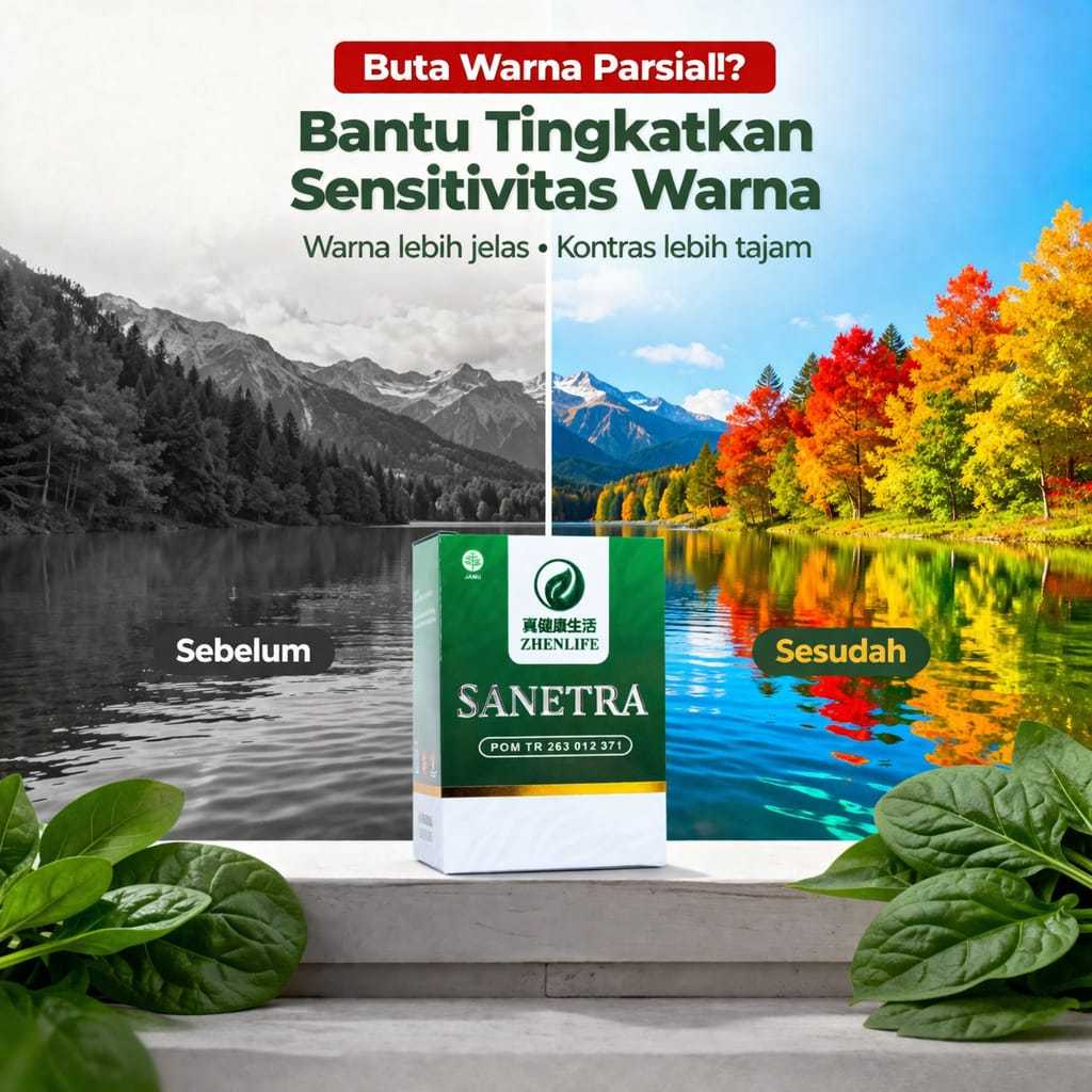 Obat Meredakan Buta Warna Parsial