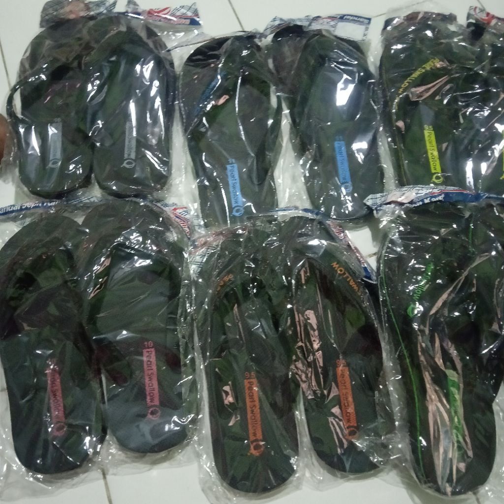 sandal jepit/swallow pearl/swallow hitam