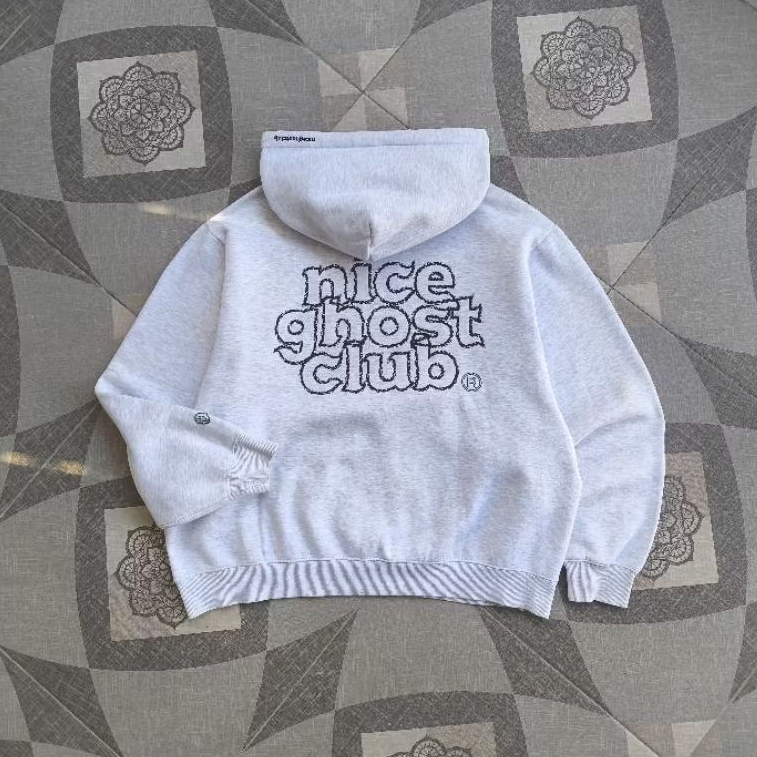 Hoodie Nice ghost club crayon