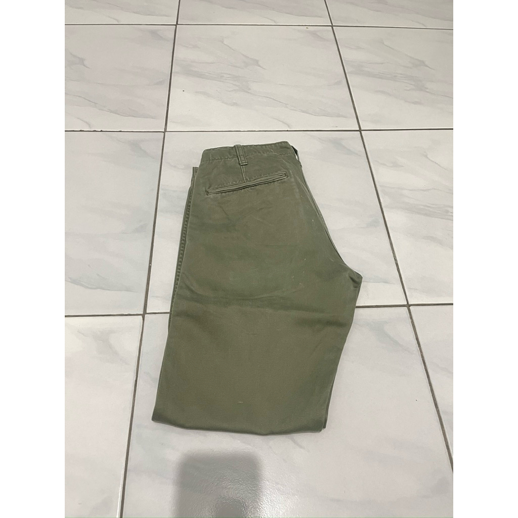 chino uniqlo green