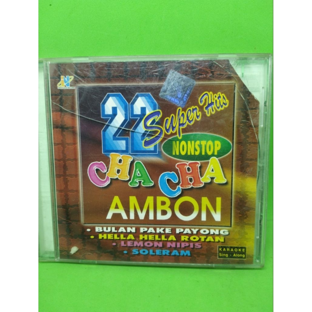 VCD CHA CHA AMBON 22 Super Hits Non Stop