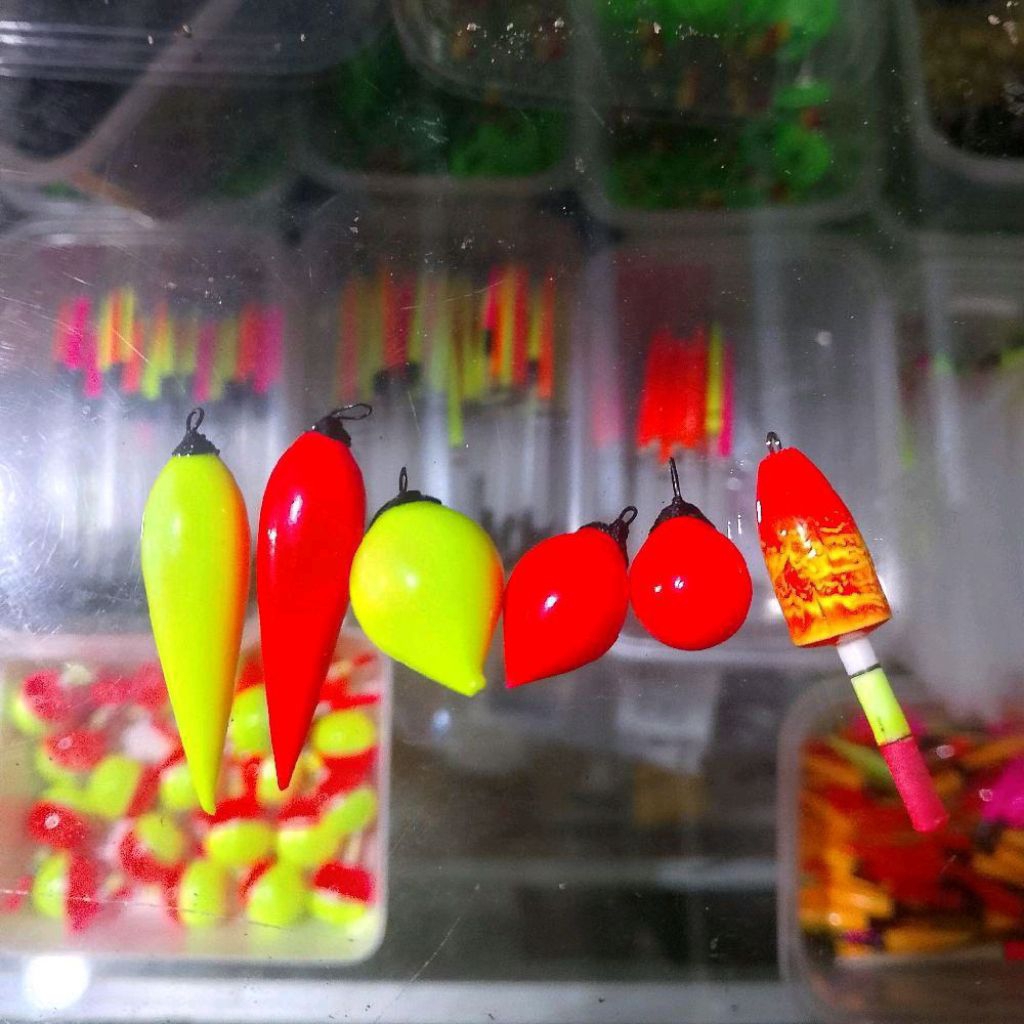 1 biji pelampung cabe-cabean aksesoris pancing murah