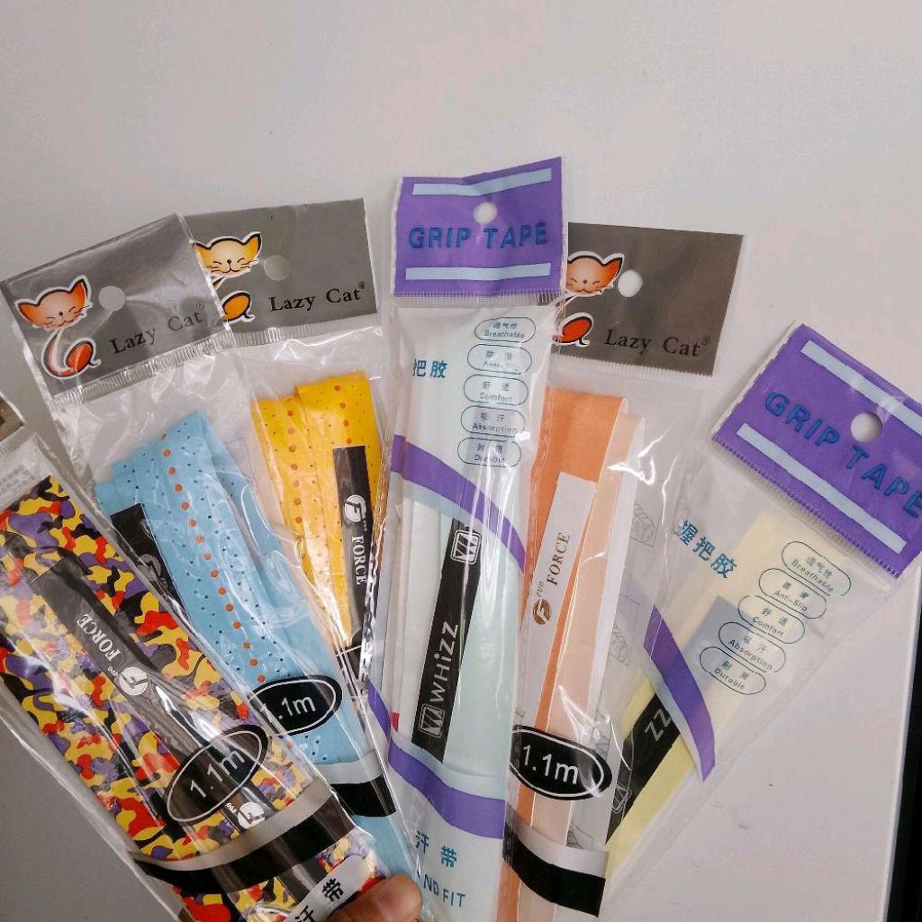 KIRIM RANDOM Grip Tulang BADMINTON / Grip Tegek Joran MANCING ANTI SLIP