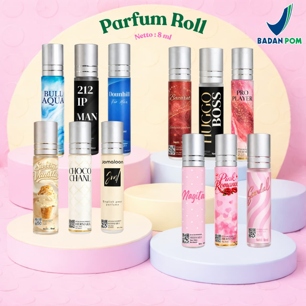 ( HARGA GROSIR ) PARFUM ROLL ON 8 ML NON ALKOHOL PARFUM THAILAND ROLL ON 8ML MURAH / PARFUM OLES G10