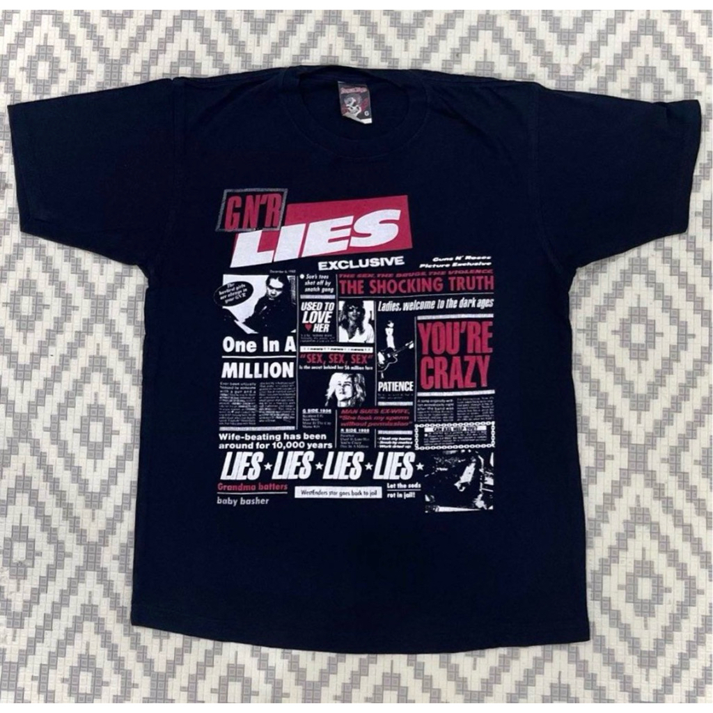 G N' R Lies T-Shirt Guns N' Roses