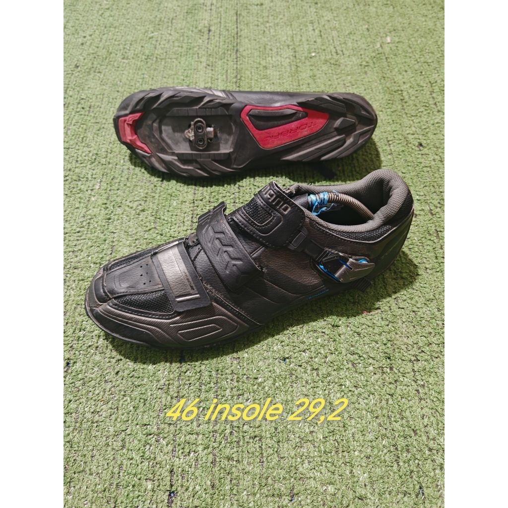 sepatu sepeda mtb s46 shimano