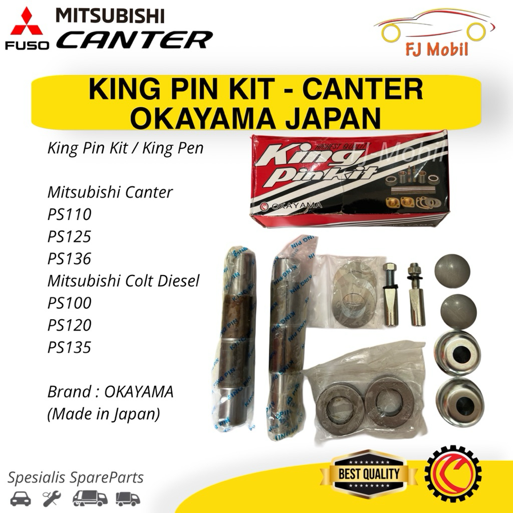 KING PIN KIT KING PEN CANTER COLT DIESEL OKAYAMA JAPAN