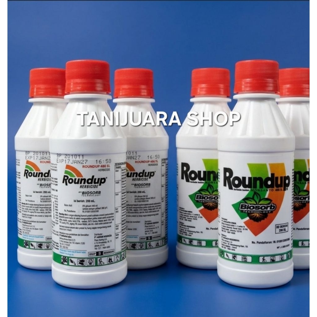 RoundUp 200Ml Pestisida Pembunuh Rumput liar