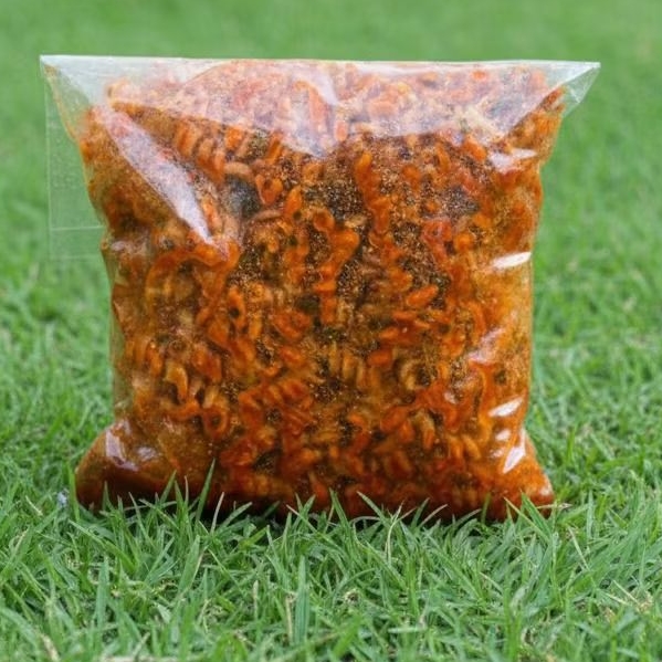 1KG MAKARONI URIL - MAKARONI SPIRAL DAUN JERUK KRIUK RENYAH TIDAK KERAS