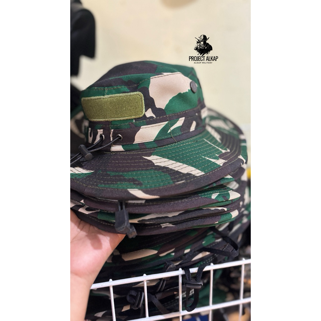 TOPI RIMBA KAWAT TNI AD