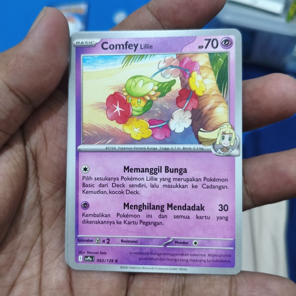 comfey tcg pokemon / kartu pokemon