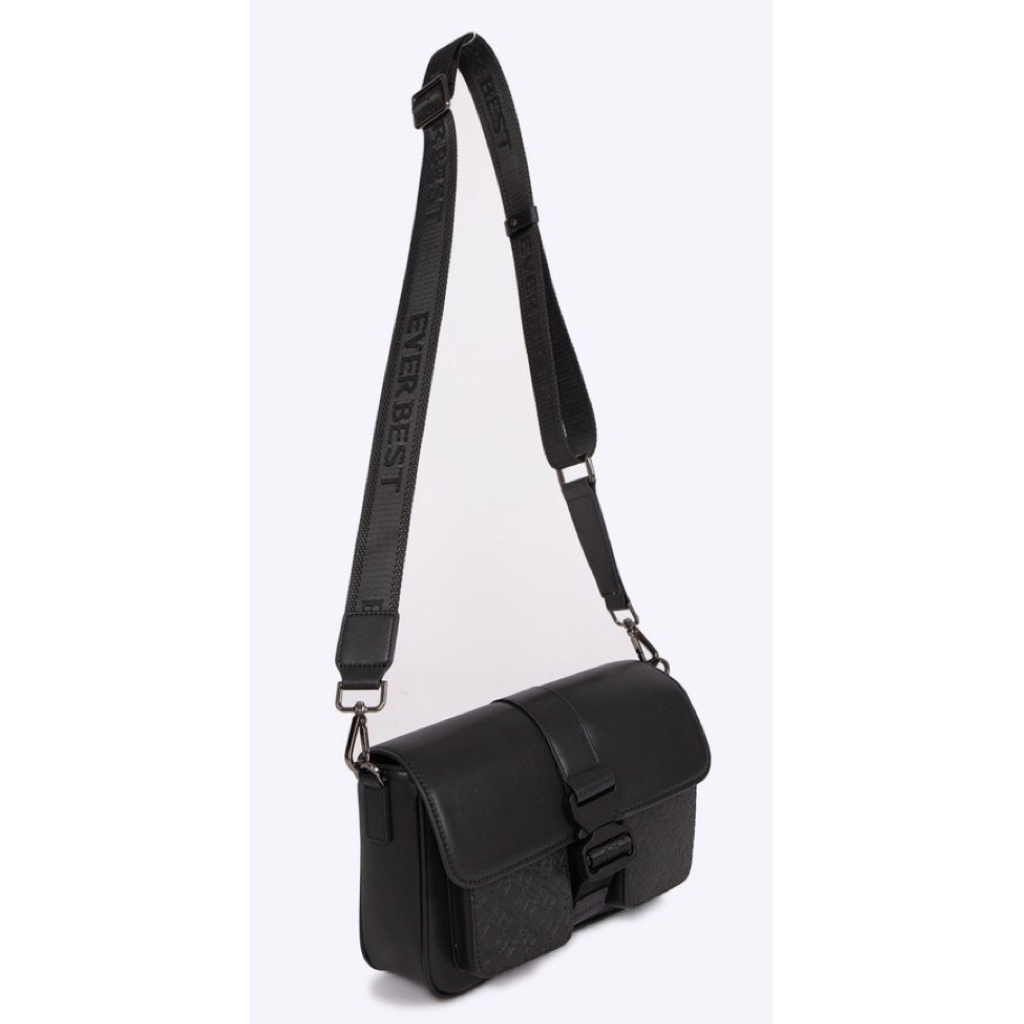 Crossbody Bag Pria EVERBEST Original - Leather - Kazey