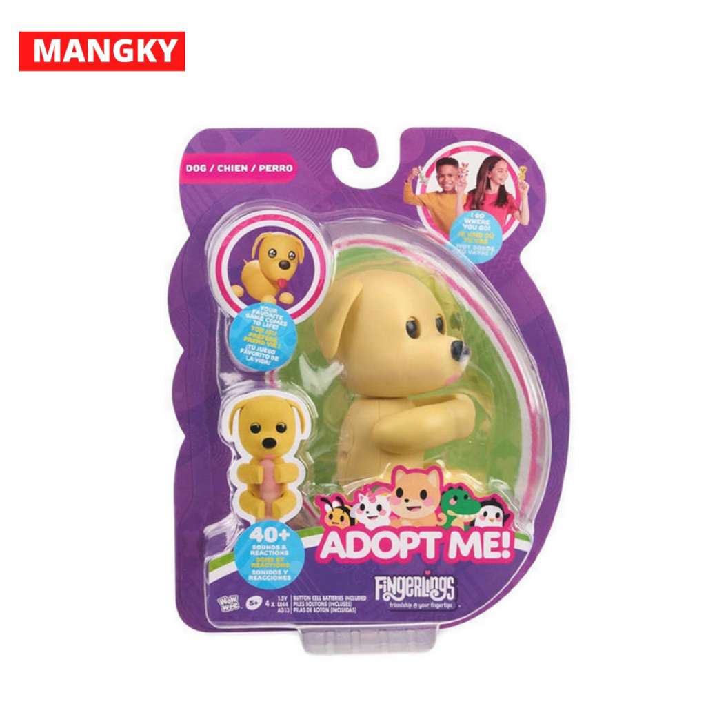 Fingerlings X Adopt Me Dog