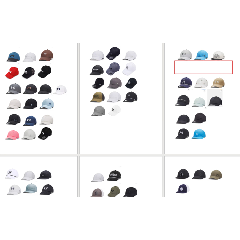 Under Armour Sport Cap [Original/Golf/Curry/Project Rock]