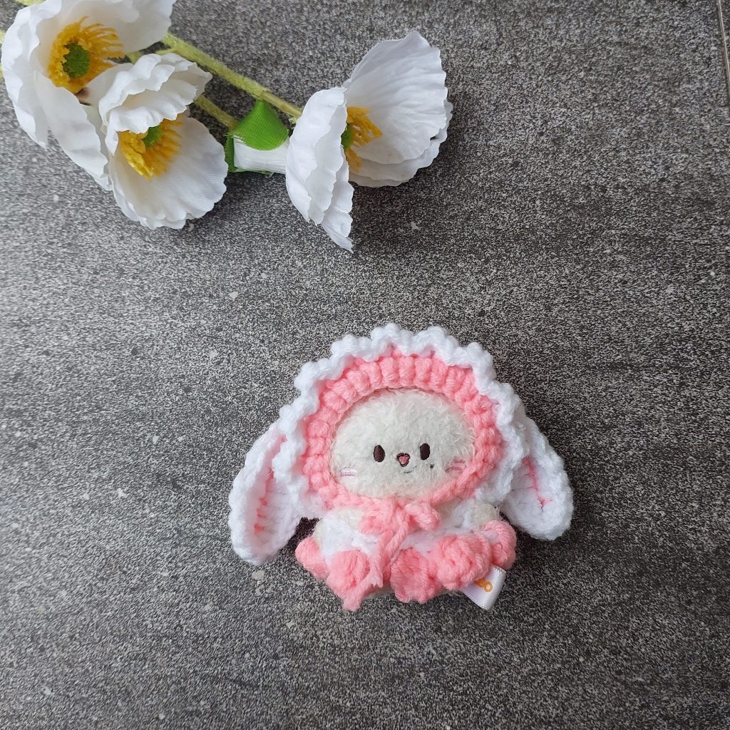 Love Rabbit SET Skzoo Micro | Baju Crochet Doll Skzoo Micro Straykids