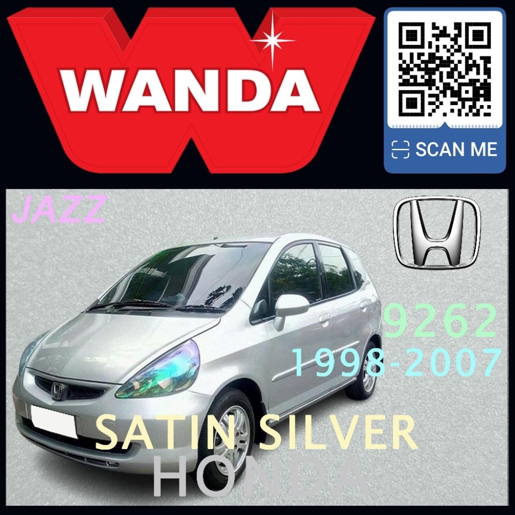 Cat Wanda Honda Satin Silver Metallic 9262