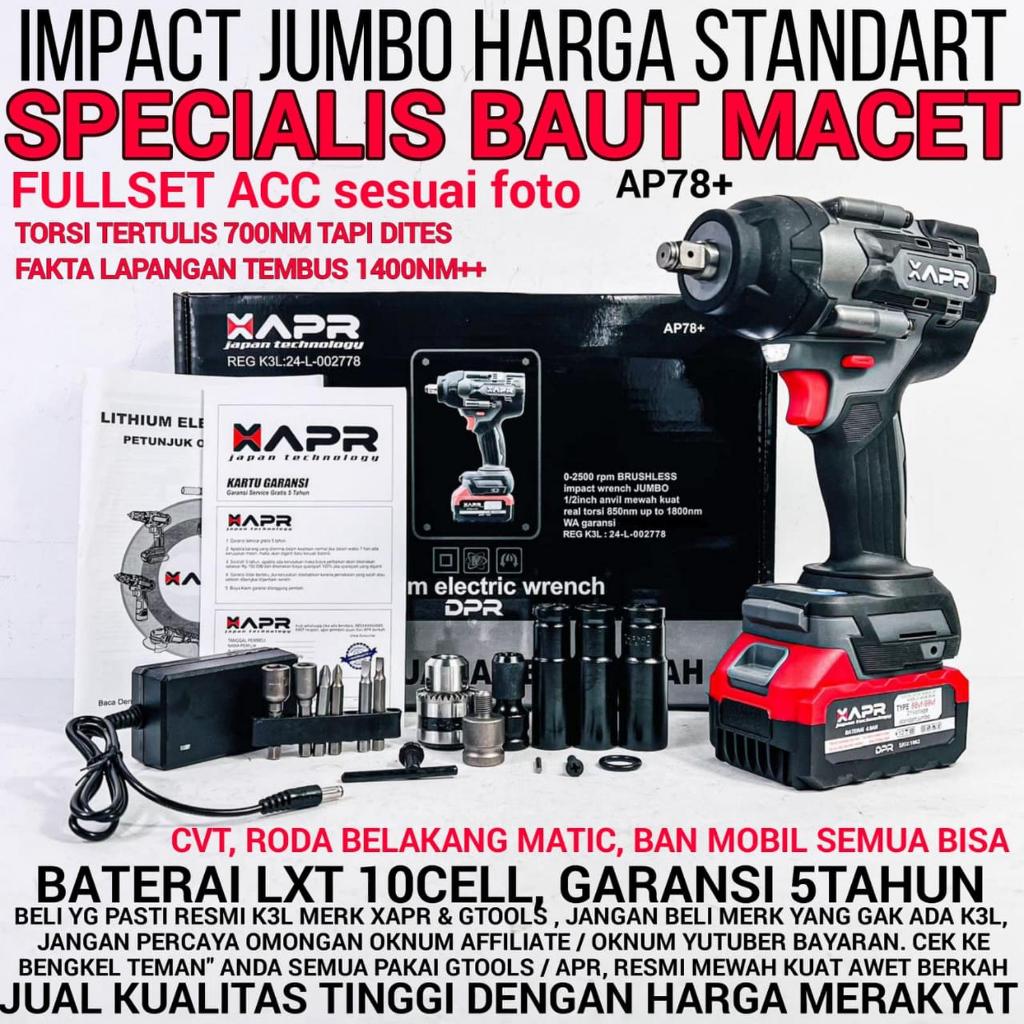 APR IMPACT AP78 + IMPACT WRECH START 700NM - 1800 NM 1 BATRAI 1 KARDUS
