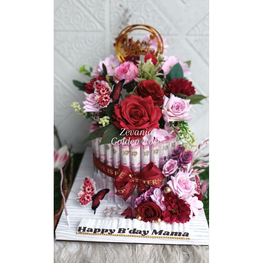 Money Cake uang ditarik (isi asli)